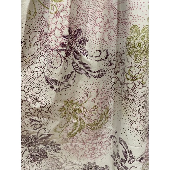 Halter V-Neck Y2K Chiffon Midi Dress Women's Size 6 Built in Bra Purple Lavender - Picture 6 of 11